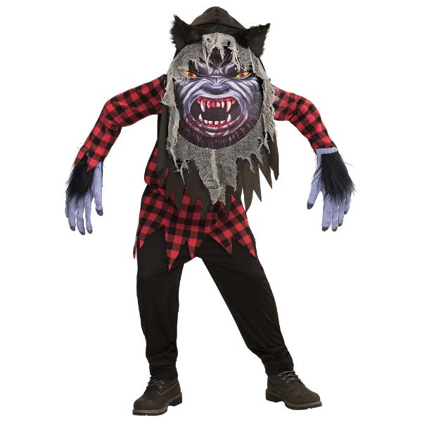 Kids Warewolf Costume - 158cm