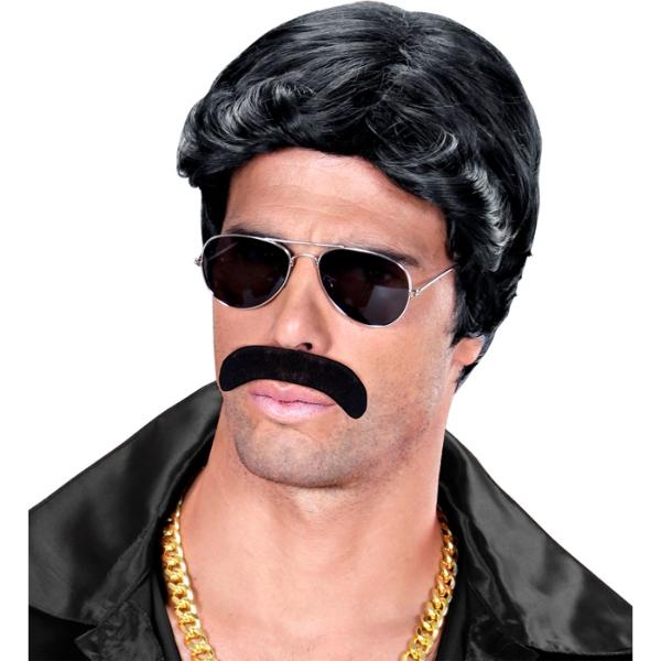 Black Adhesive Gentleman Moustache