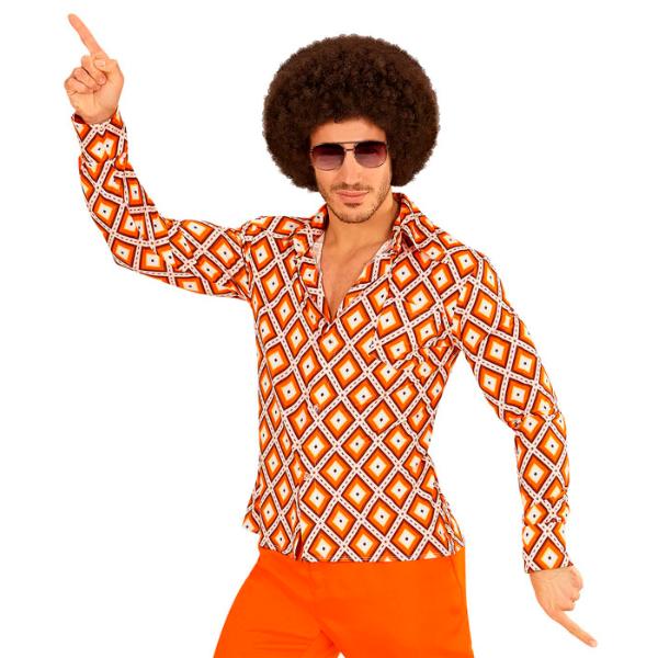 The 70s Groovy Style Rhombus Shirt - XX Large