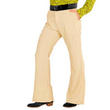 Load image into Gallery viewer, The 70s Groovy Style Beige Pants - Large - X Large
