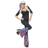 Load image into Gallery viewer, The 70s Groovy Style Blue Bubbles Headband &amp; Leg Warmers

