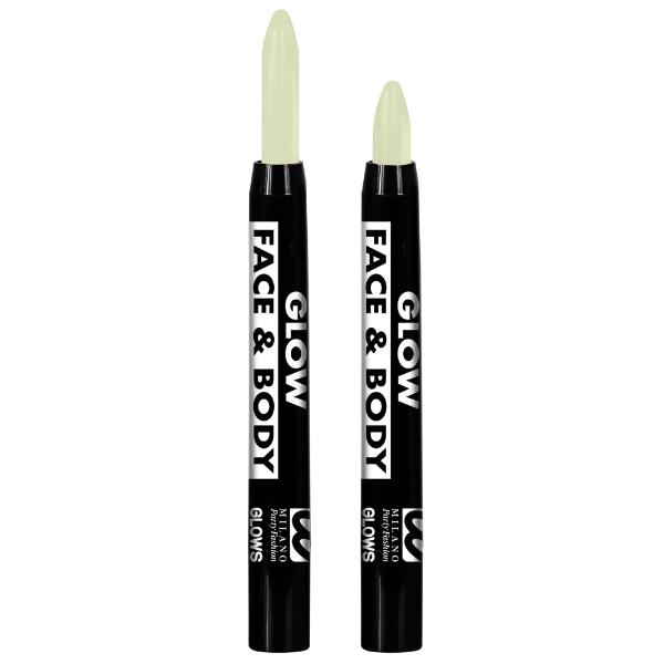 Glow In the Dark Aqua Makeup Pencils