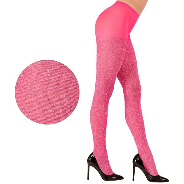 Shimering Pink 40 Denier Pantyhouse - X Large