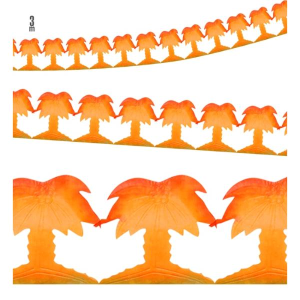 Polyester Outdoor Palm Tree Garland - 300cm
