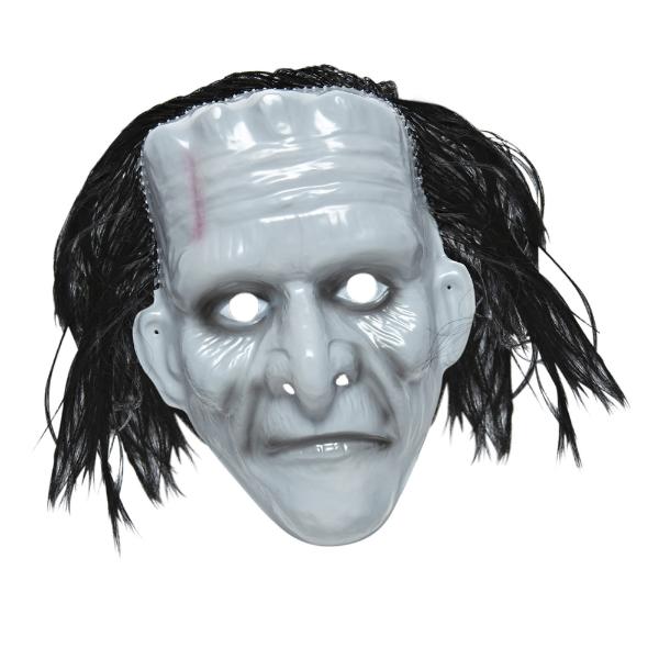 Pvc Monster Mask With Hair