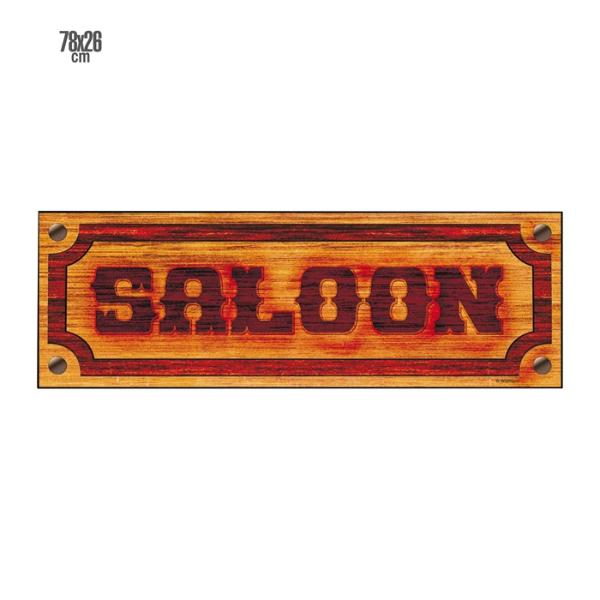 Saloon Sign - 78cm x 26cm