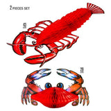 Load image into Gallery viewer, 2 Pack Honeycomb Lobster &amp; Crab
