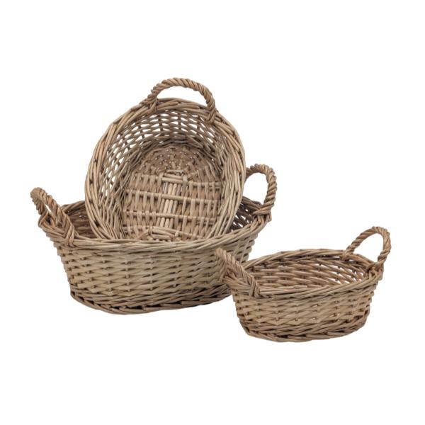 Willow Catering Basket - 32cm x 27cm x 11.5cm