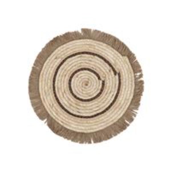 Natural Woven Seagrass Placemat - 30cm