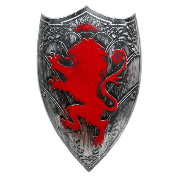 Red Lion Shield Child Knight
