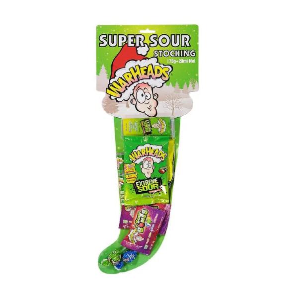 Christmas Super Sour Stocking Warheads - 175g