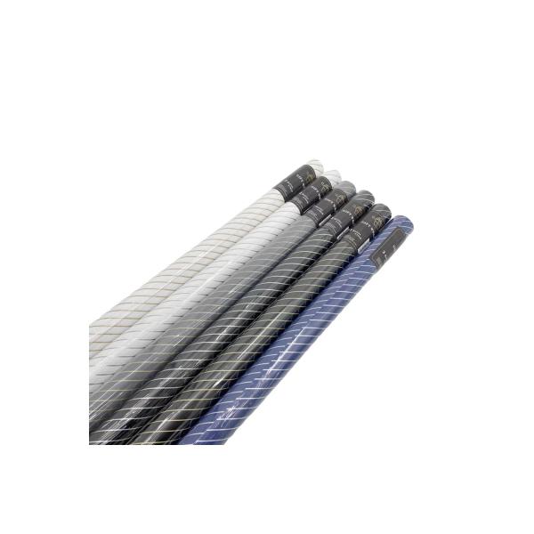 Mens Stripe Gift Wrap - 70cm x 3m | The Base Warehouse