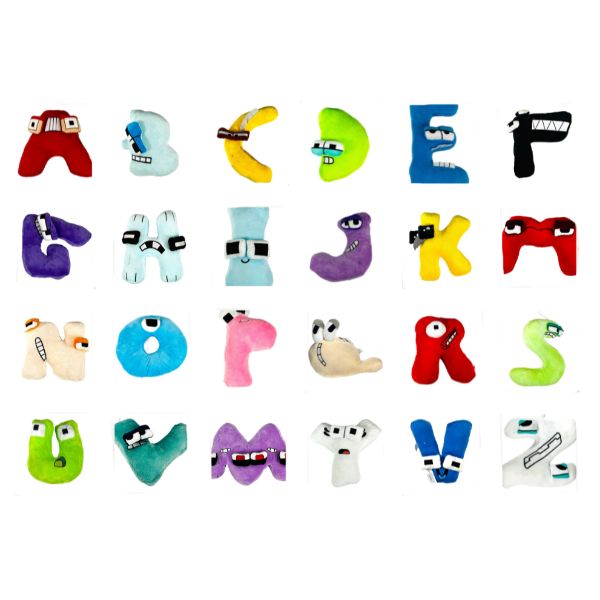 Single Alphabet Plush Toy