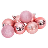 Load image into Gallery viewer, Pink Shatterproof Baubles - 8cm x 5cm
