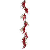 Load image into Gallery viewer, Red Berry &amp; Leaf Garland - 140cm
