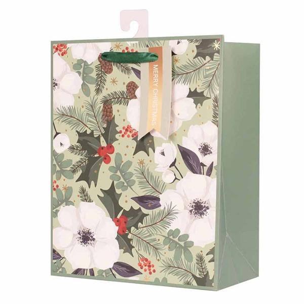 Medium Magnolia Gift Bag - 18cm x 23cm x 10cm