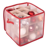 Load image into Gallery viewer, CHRISTMAS DECORATION STORAGE BAG 38X38X38CM W/DIVIDERS PP MATERIAL
