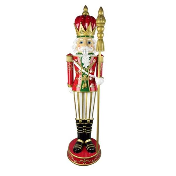 Traditional Polyresin Nutcracker - 125cm