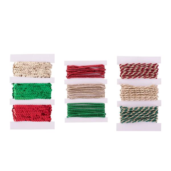 Deco Cord & Sequin Ribbon - 200cm