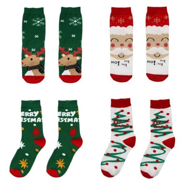 Assorted Kids Christmas Socks