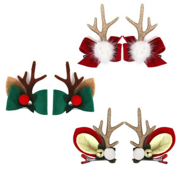 Mini Antler Clips - Assorted