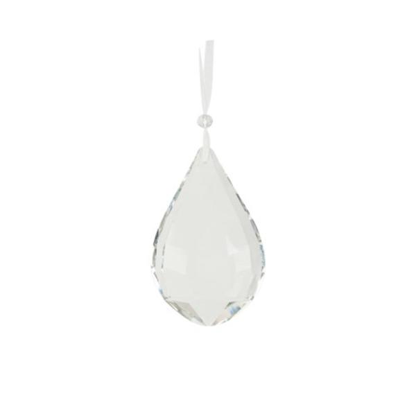 Crystal Drop Hanging Ornament - 9cm