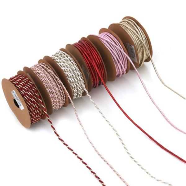 Assorted Metallic Cord - 3m