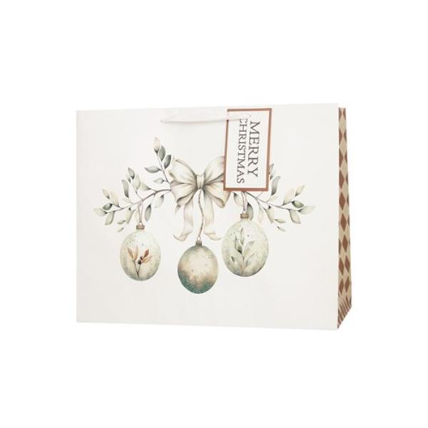 XL Ornaments Horizontal Gift Bag - 42x12x30cm