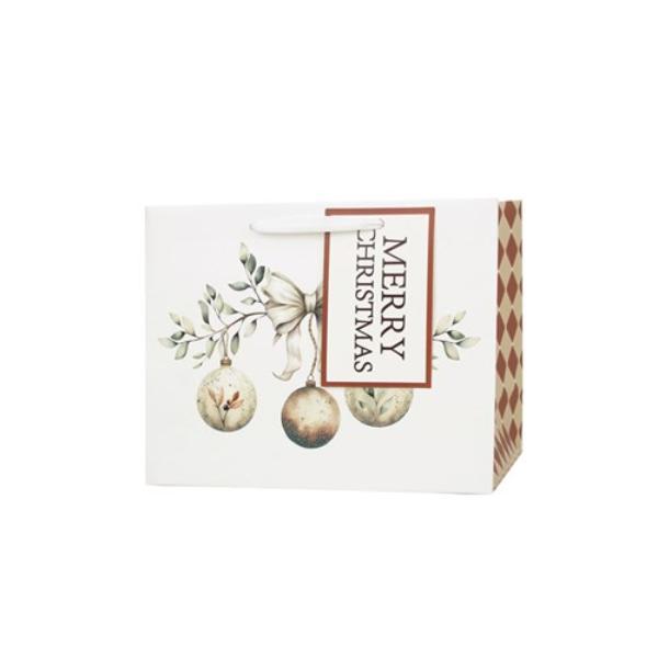 Medium Ornaments Horizontal Gift Bag - 23x10x18cm