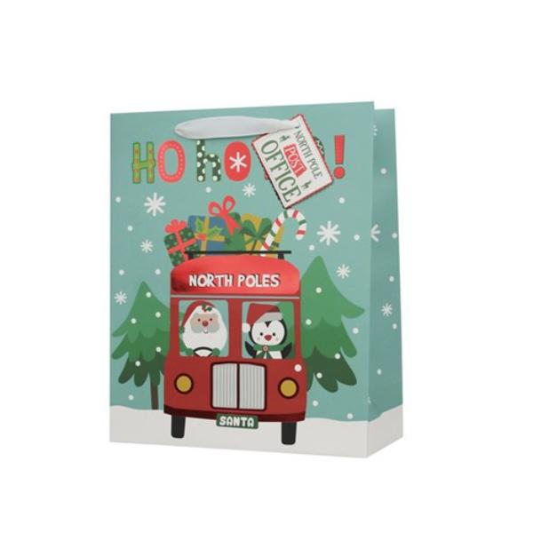 Large HoHoHo Gift Bag - 26x32x12cm