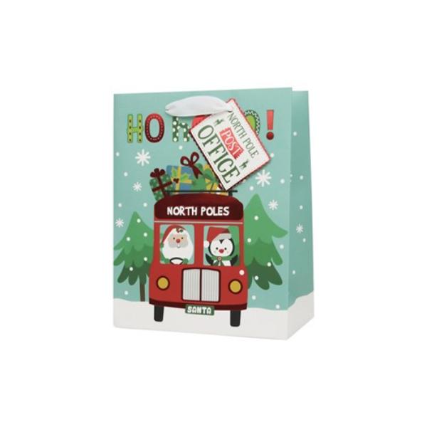 Medium HoHoHo Gift Bag - 18x23x10cm