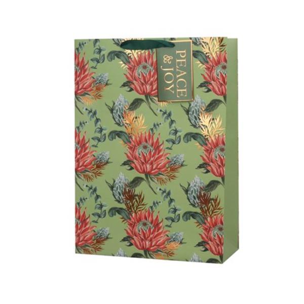 XL Australian Florals Gift Bag - 30x42x12cm