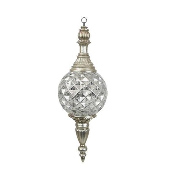 Antique Finish Champagne Finial - 46cm