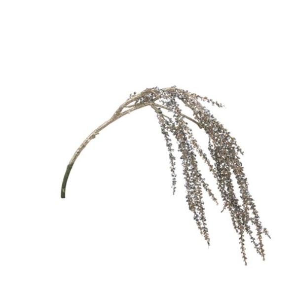 Champagne With Silver Weeping Willow Stem - 79cm