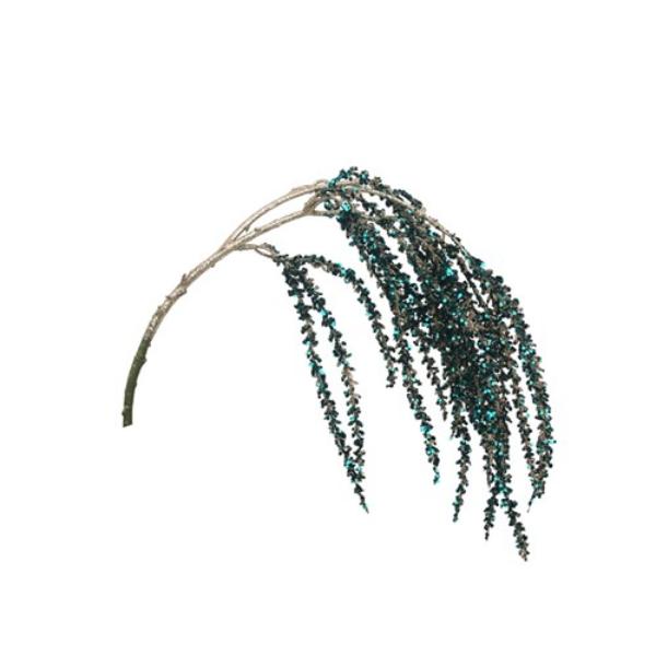 Silver & Forest Beads Weeping Willow - 79cm