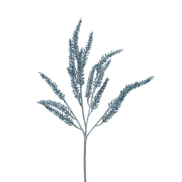 Arctic Blue Glitter Stem - 65cm