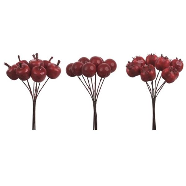 Berry, Apple Or Pomegranate Picks - 10cm