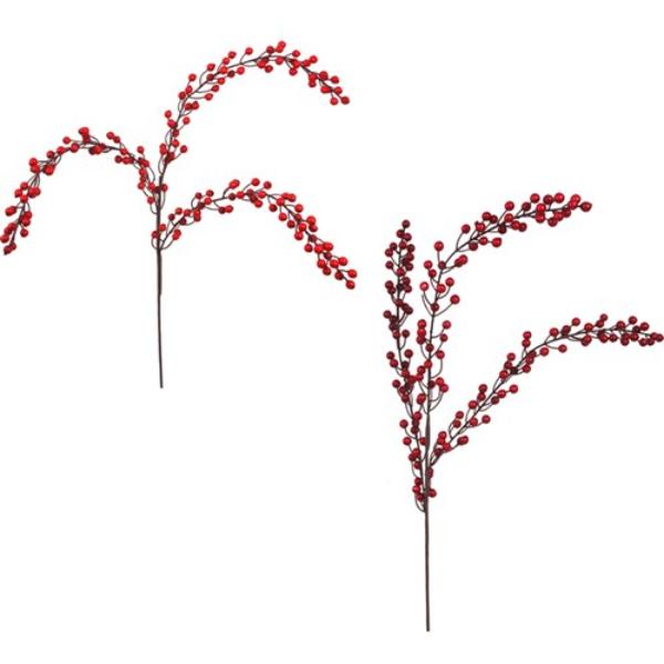 Assorted Dangling Berry Bunch - 80cm