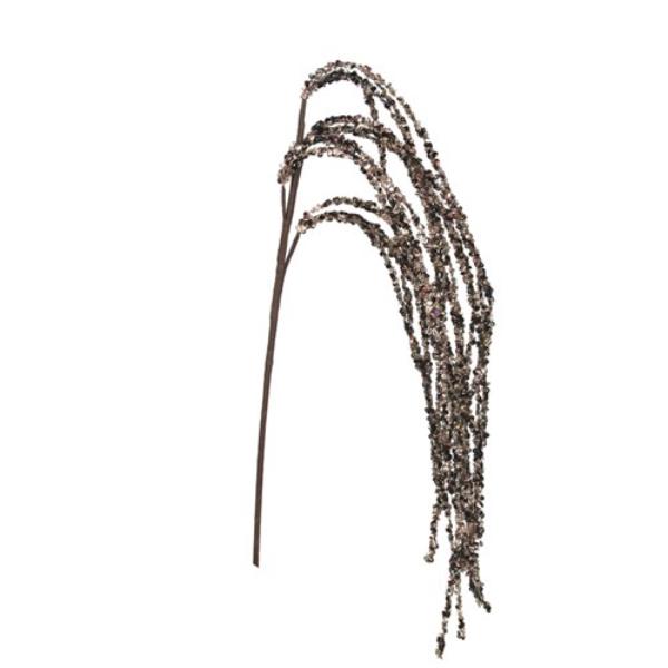 Brown & Rose Gold Glitter Drop - 85cm