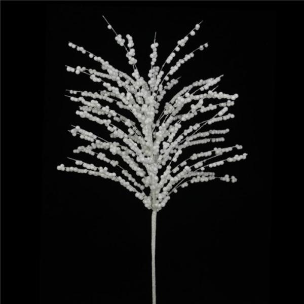 White Glitter Stem - 66cm