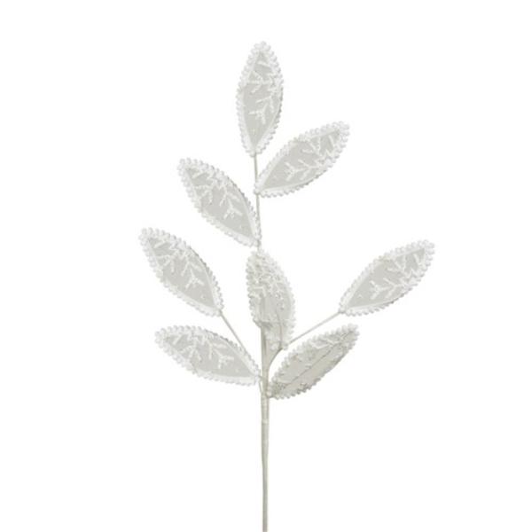 White Lace Leaf Stem - 70cm