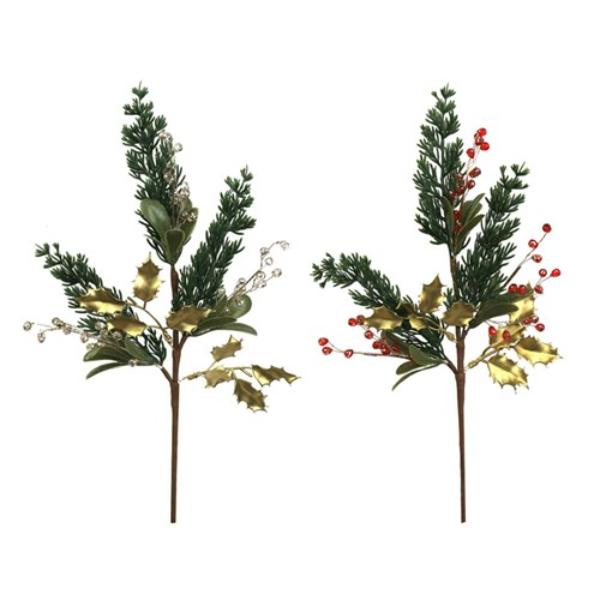 Jewelled Christmas Pick - 47cm