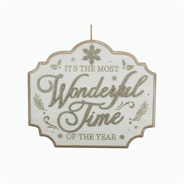 Wonderful Time Of The Year Wall Decor
