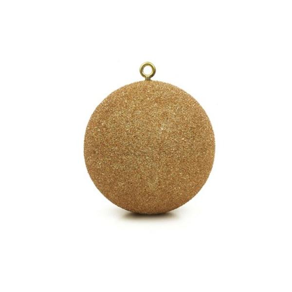 Gold Beaded Bauble - 20cm