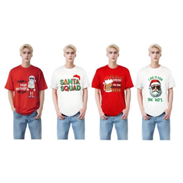 Assorted Mens Christmas T-Shirts