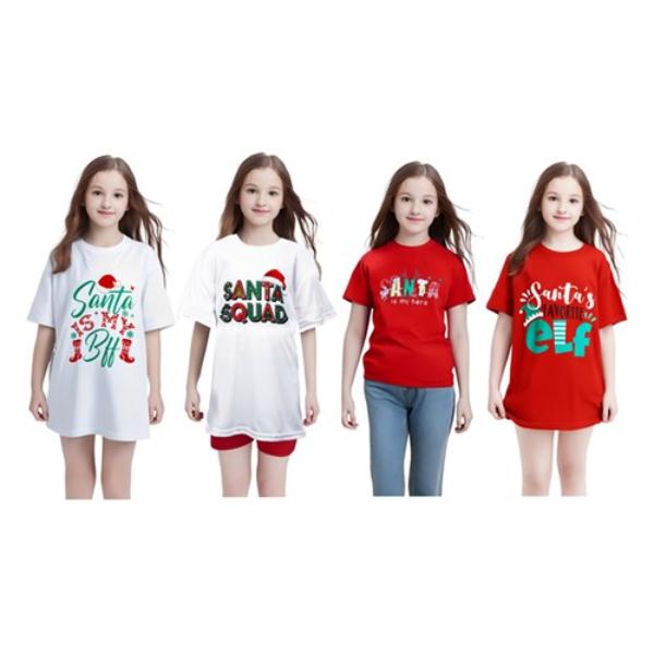 Assorted Kids Christmas T-Shirts