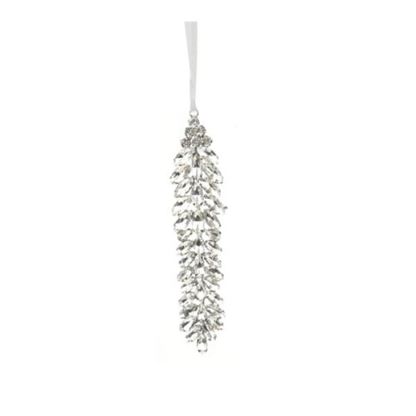 Diamante Hanging Tree Decoration - 18cm