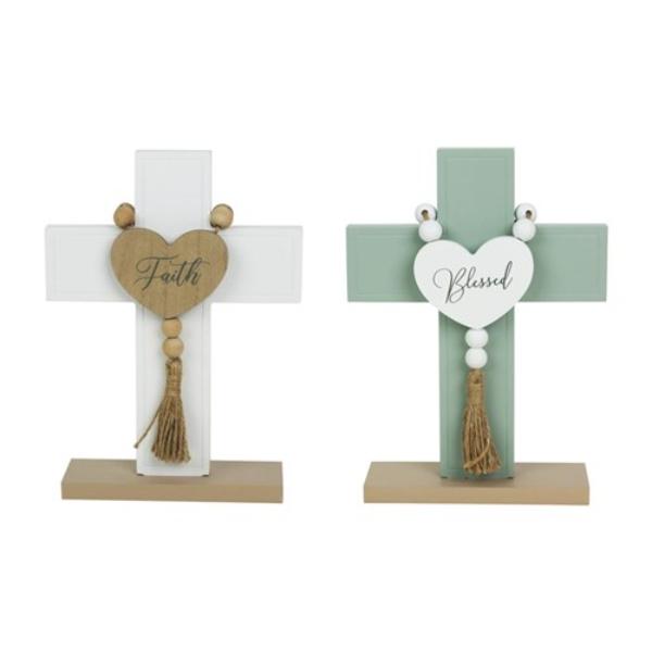 Blessed Or Faith Crucifix - 23.5cm