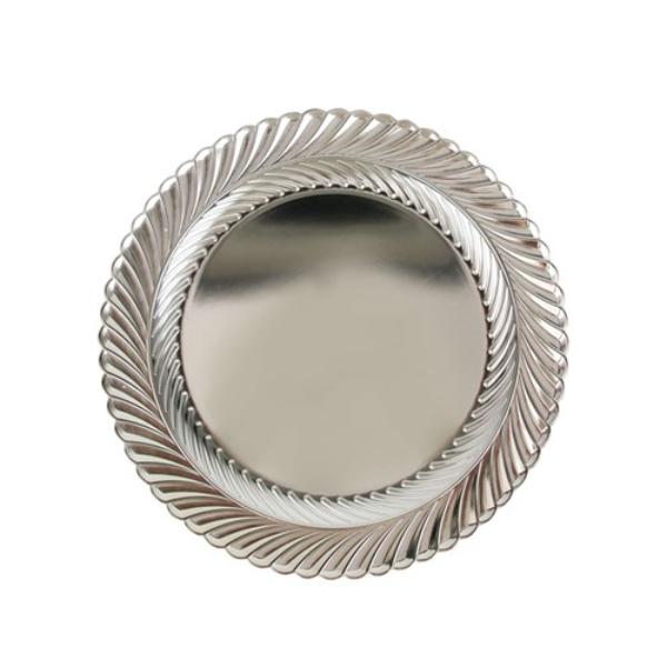 Silver Charger Plate - 33cm