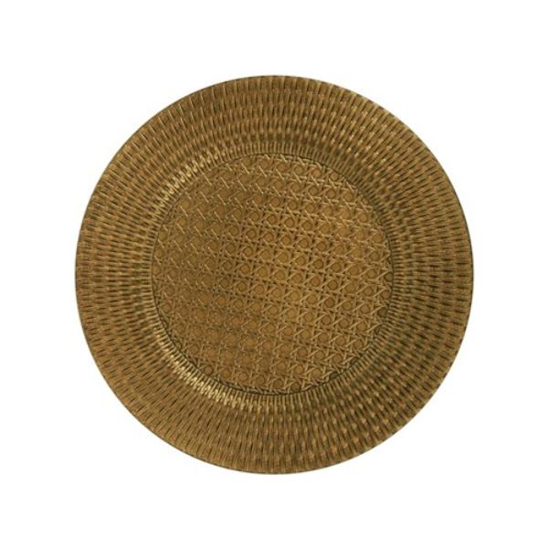 Basket Weave Charger Plate - 33cm